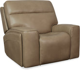 Hooker Furniture Living Room Riverton Power Gliding Recliner with Power Headrest and Lumbar